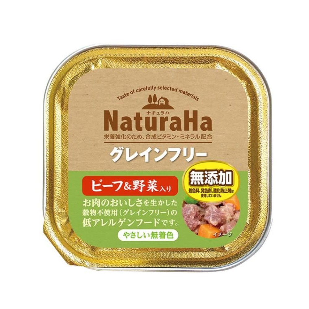 ナチュラハ　グレインフリー　ビーフ＆野菜入り100ｇ, その他カラー１, その他サイズ１