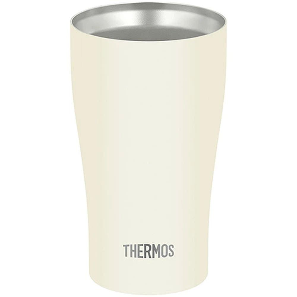 サーモス 真空断熱タンブラー JDY-341C-MTWH 340ml, マットホワイト, 340ml