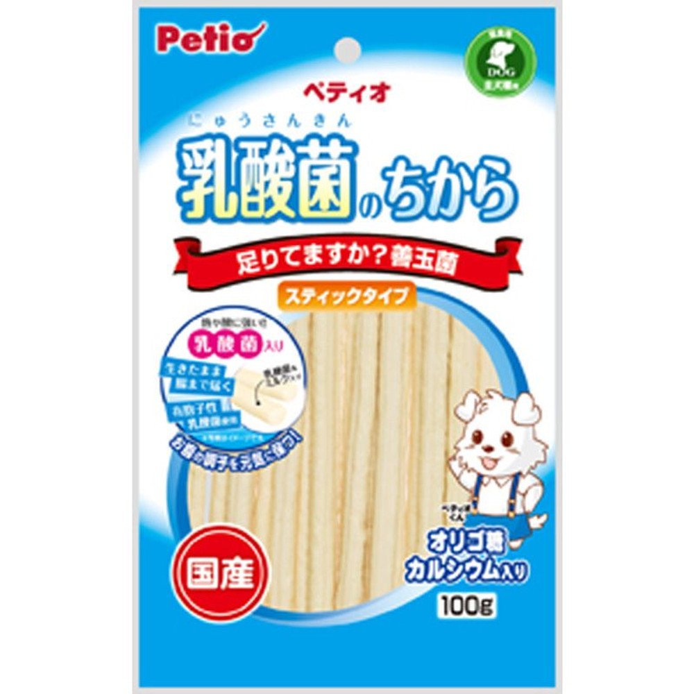 ヤマヒサ　乳酸菌のちからスティックタイプ　100ｇ, ホワイト, 100g