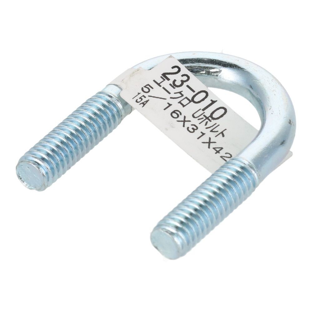 ユニクロ　Ｕボルト　Ｗ５／１６&times;３１&times;４２, ボルト, W5／16&times;31&times;42