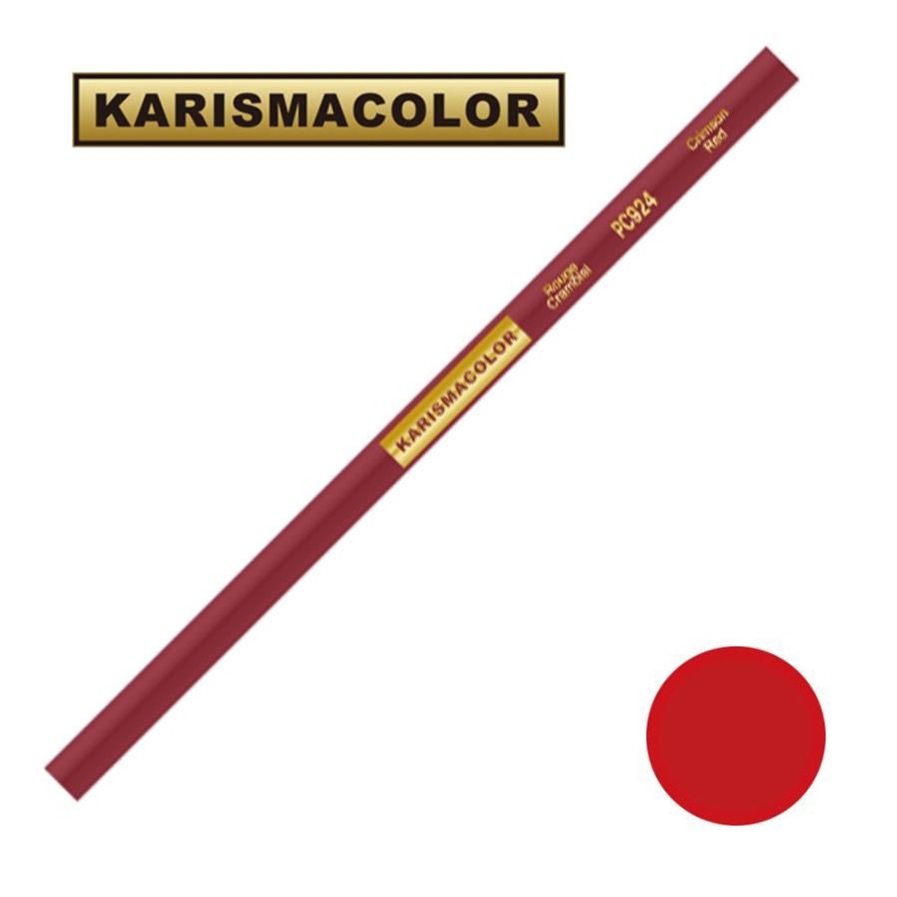 サンフォード カリスマカラー 色鉛筆 PC924 Crimson Red クリムゾンレッド (SANFORD KARISMA COLOR), PC924 Crimson Re, サンフォードカリスマカラー色鉛筆