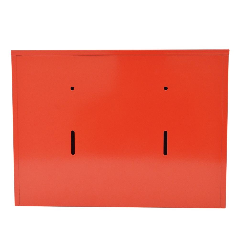 小窓付きカラーポスト　赤, 赤, LV-P130902