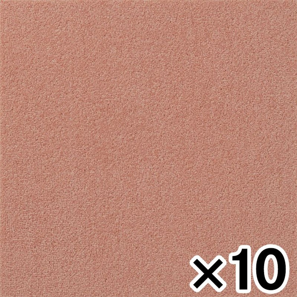 ウィズペットフロアー　約40Ｘ40ＣＭ　ピーチ &times;10枚セット, ピーチ, 約40&times;40cm