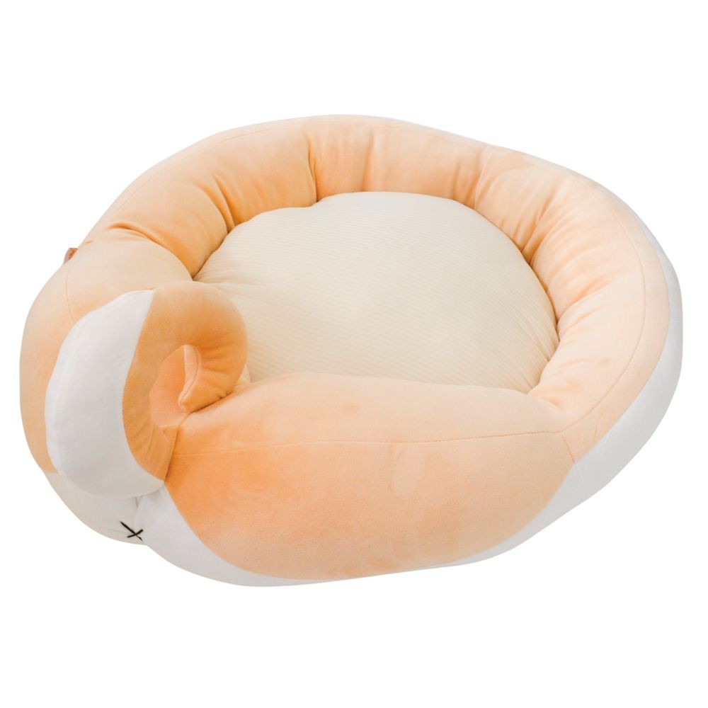 ひやっともちっと柴けつベッド, ベージュ, 60cm