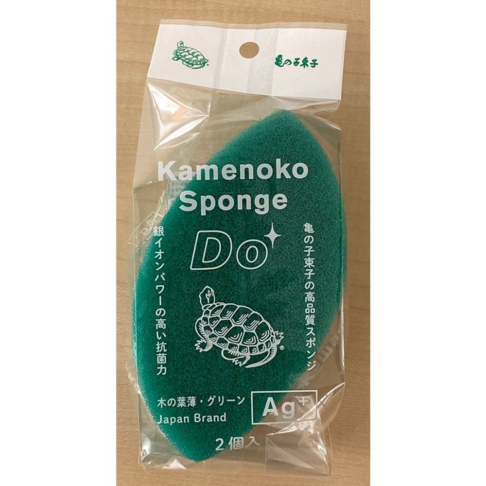 亀の子スポンジＤｏ　木の葉薄型, クリーム, 木の葉薄型 2個入り