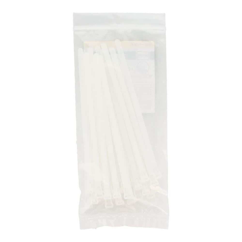 リピートタイ 屋内用 ホワイト　200mm×30P, ホワイト, 200mm×30P