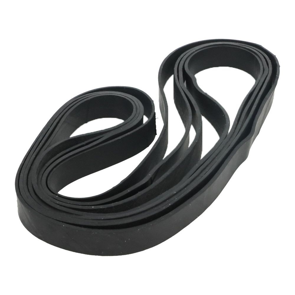 チューブバンド　約１５ミリ&times;折径３０ｃｍ　４本入り, 黒, 4本入