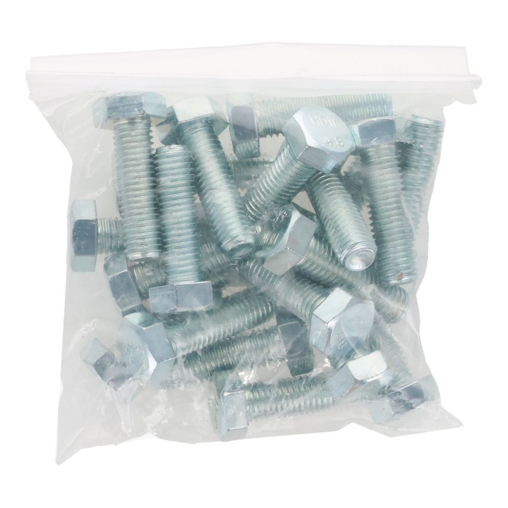 ユニクロ　六角ボルト　Ｍ１２&times;４０　２０入, ボルト, 20個入り