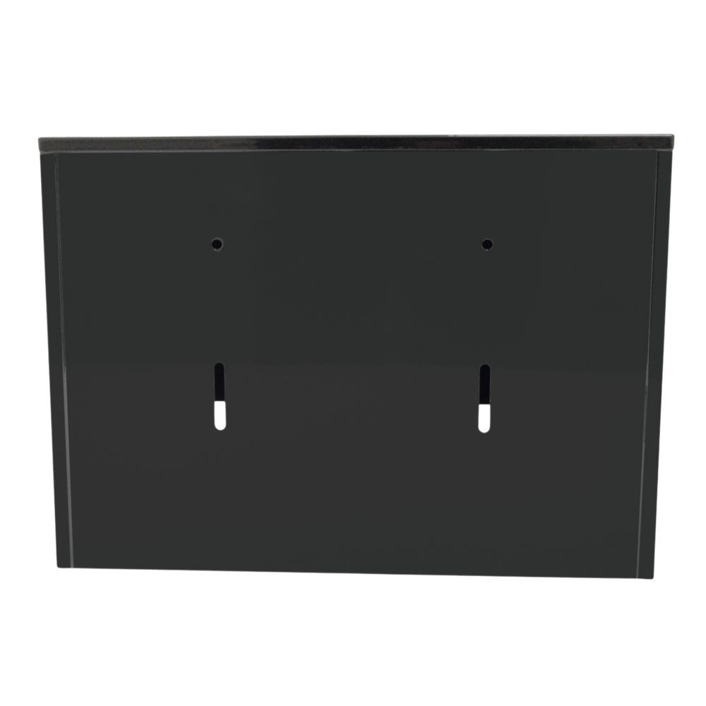 小窓付きカラーポスト　黒, 黒, LV-P130904