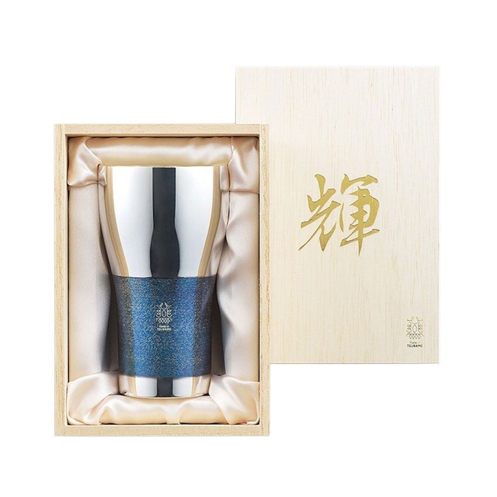 タマハシ　輝　純銅ビアタンブラー　銀古美, 輝, 440ml