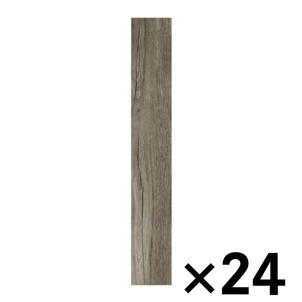 ゆかペタ106　ヴィンテージ古木ホワイト 約15&times;90ｃｍ &times;24枚セット, ヴィンテージホワイト, 約15&times;90ｃｍ