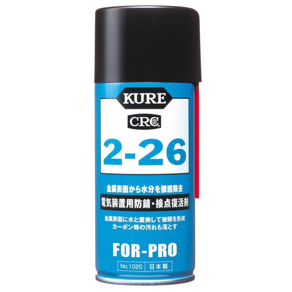 ＫＵＲＥ　ＣＲＣ2ー26　180ｍｌ　1020, 防錆・接点復活剤, 180ml