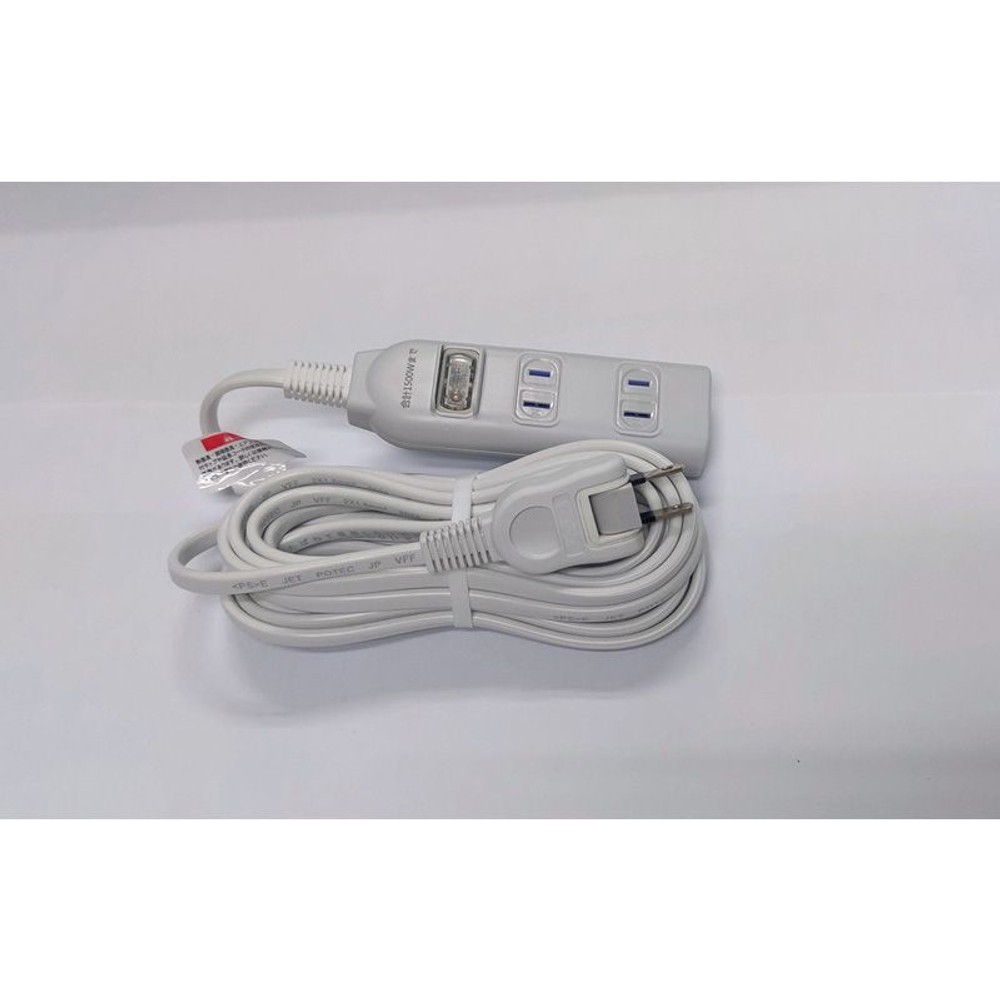 断線に強い集中スイッチ付3個口タップ, その他カラー１, 1.0m