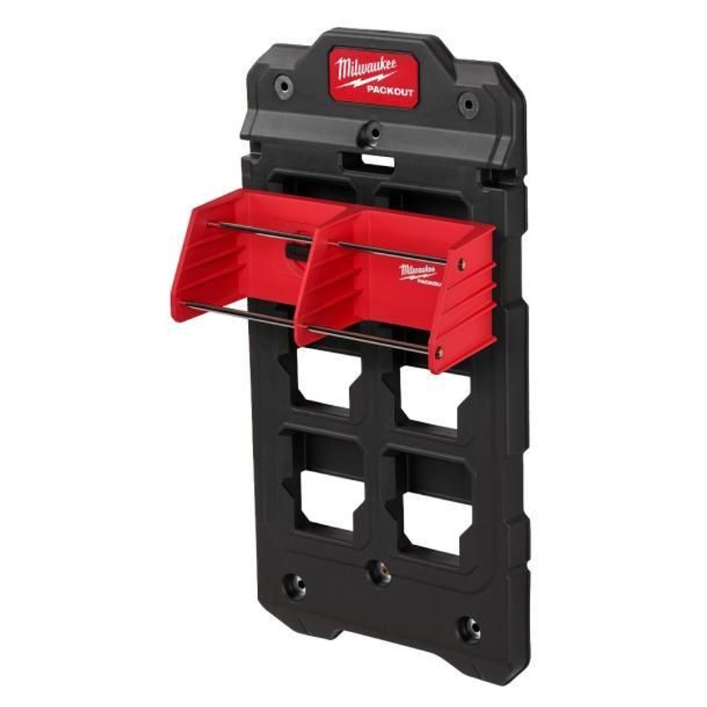 milwaukee PACKOUT プライヤーラック 48-22-834, レッド, 幅120.7×高さ88.9×120.65mm