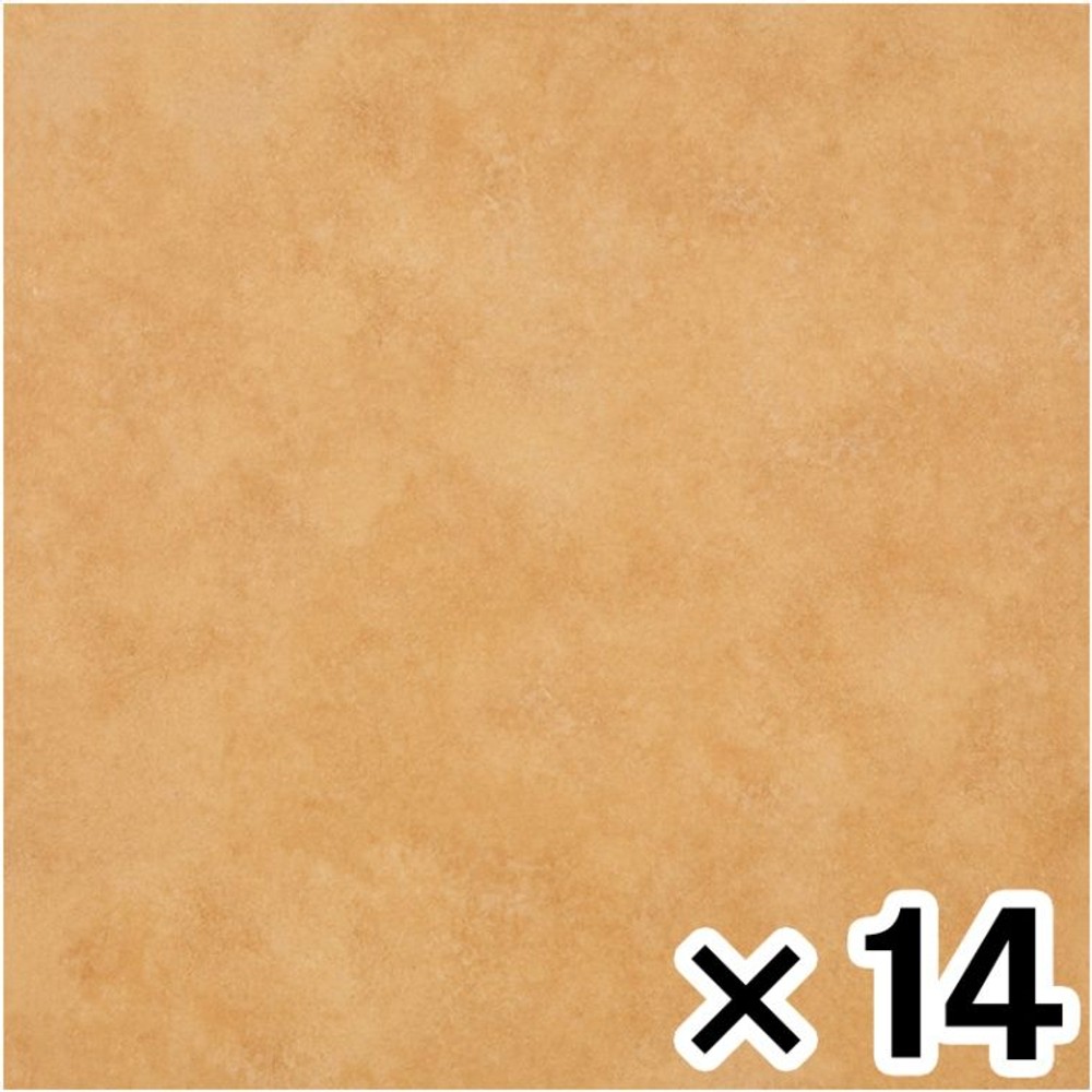 ロイヤルストーンＰＳＴ3117 ×14枚セット, イタリアンテラコッタ, 幅450×奥行450×高さ3mm