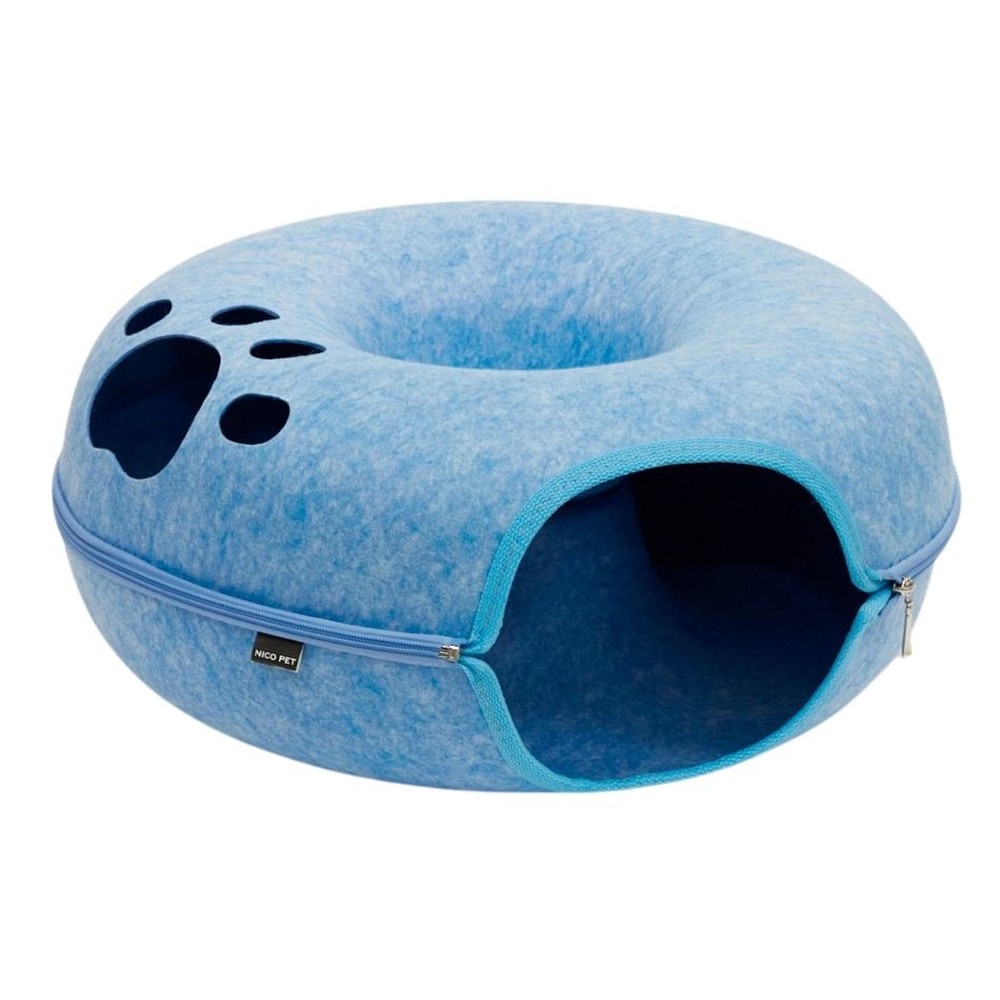 にゃんぐるベッド　, ブルー, （BL)