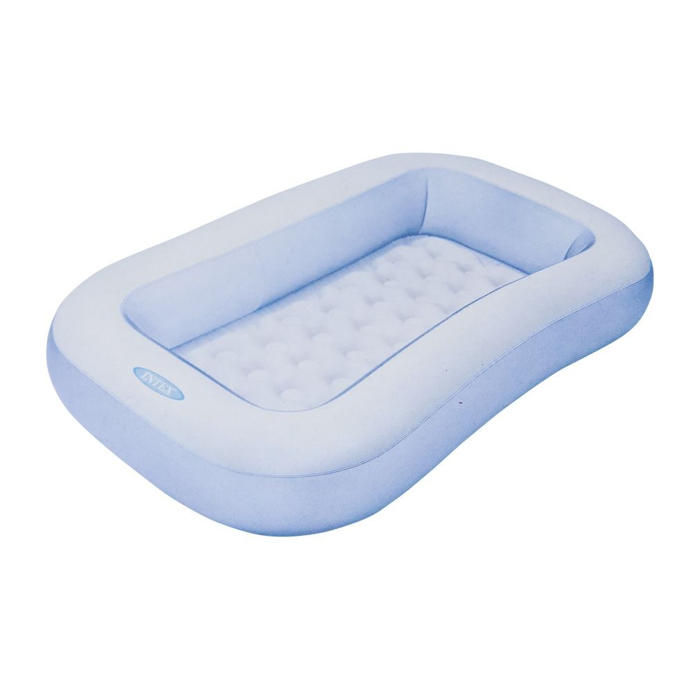 ＩＮＴＥＸ（インテックス）　レクタングラーベイビープールＵ５７４０３, 水色, 166cm&times;100cm&times;25cm