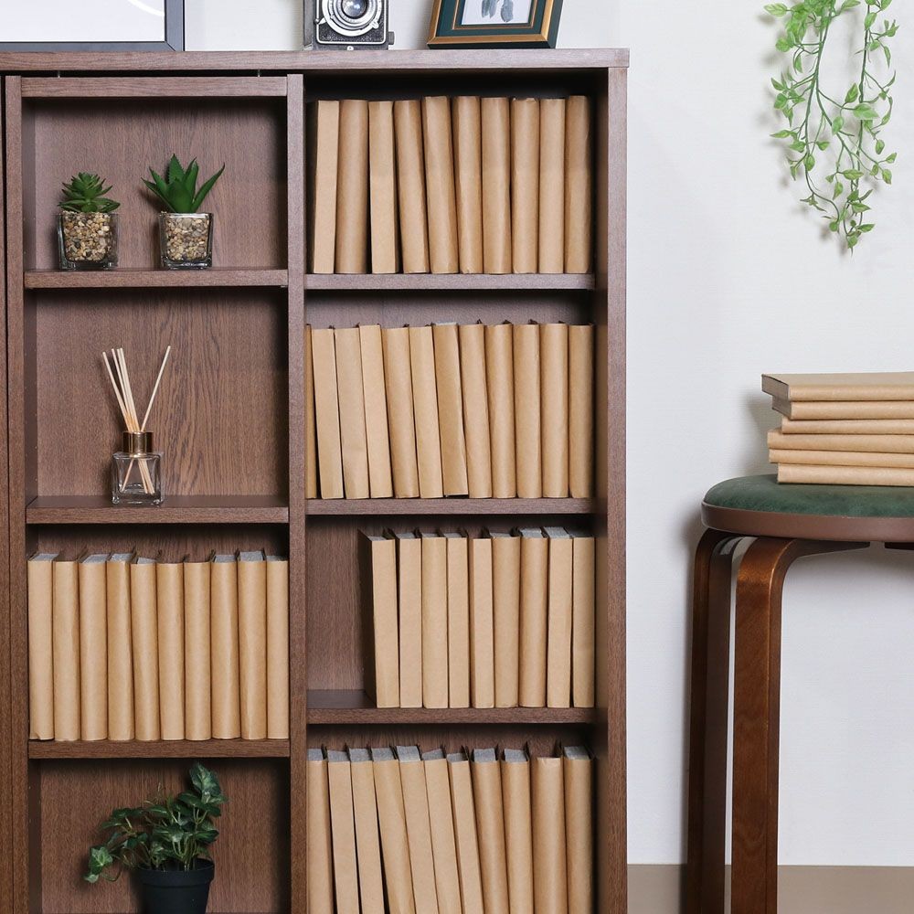 不二貿易 ダブルスライドラック　オークＢＲ　ＤＳ９０９０【メーカー直送・代引不可】, ブラウン, 幅890mm&times;奥行290mm&times;高さ890mm