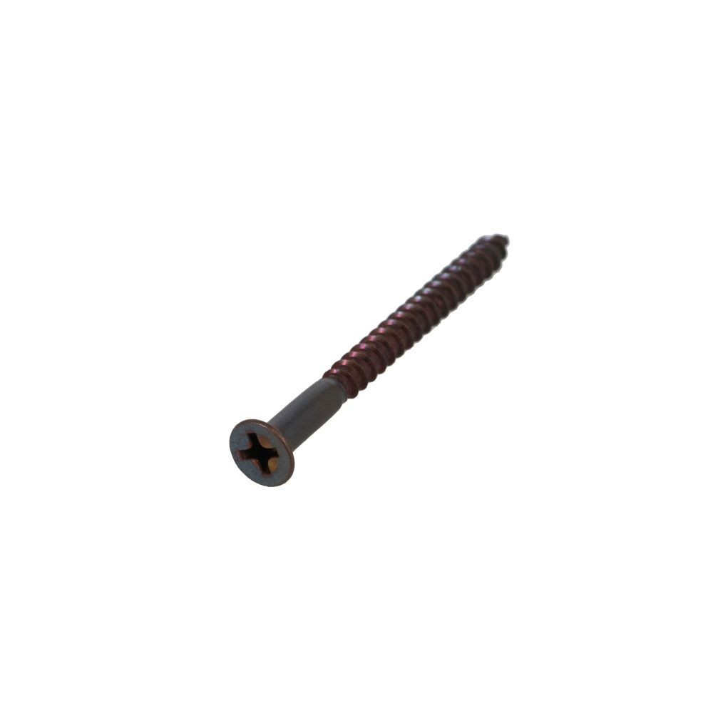 ステンブロンズ木ねじ皿　４．１Ｘ５０　６３４ー０２０６, ブロンズ, 4.1&times;50