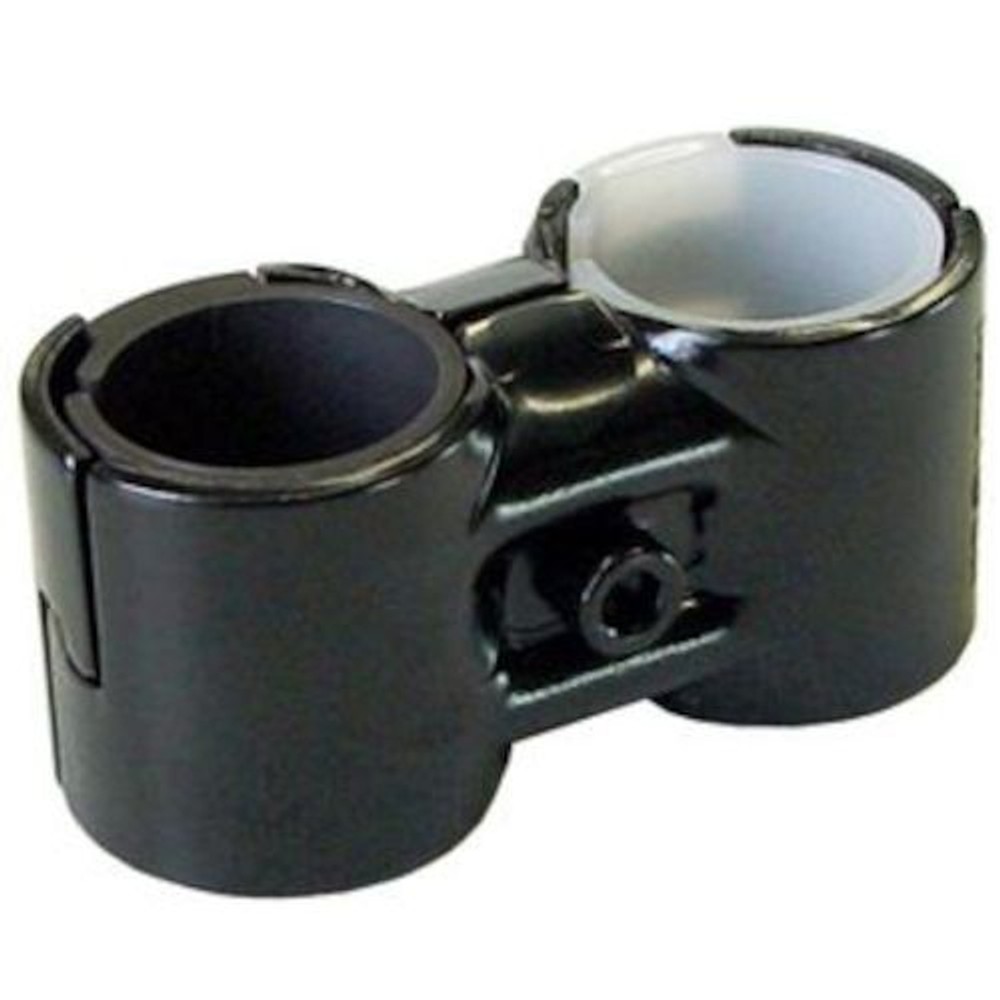 YAZAKI 矢崎化工 イレクターメタルジョイント HJ-8S, ブラック, HJ-8S