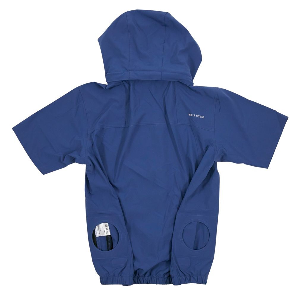 【2025年モデル】ウイザ WIZ'A サイドファン空調ウェアＰＲＯ　半袖　ブルーグレー, ブルーグレー, 4Lサイズ