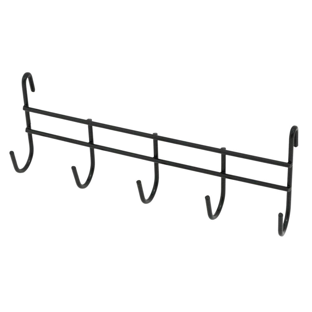 メッシュ５連フック　　ＳＴＧー００２５, 黒, 5連フック