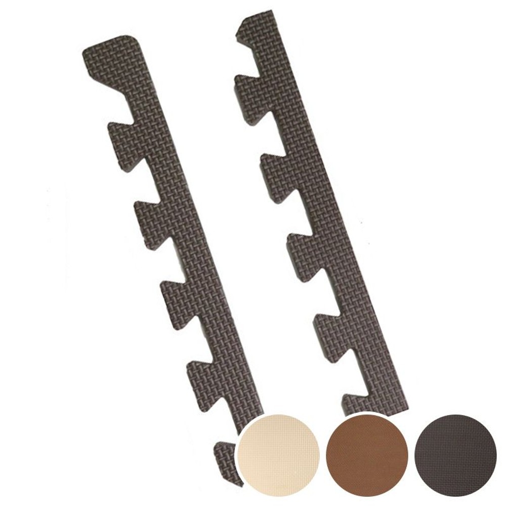 つなげるソフトマット　サイド&コーナー　8本組, ベージュ, 8本組