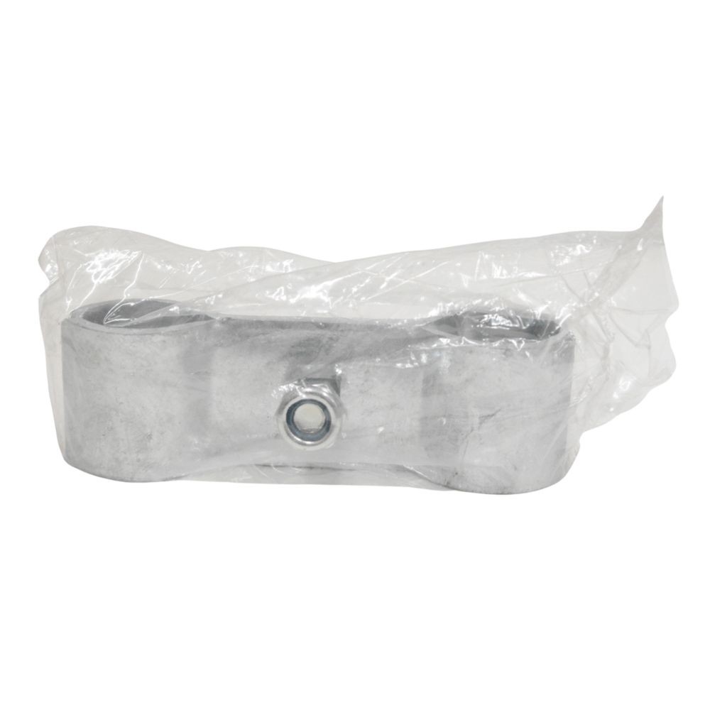 アメリカンフェンス用ジョイント　シルバー　３２ー３２, シルバー, 32×32mm