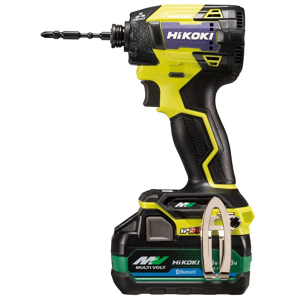 ハイコーキ　HIKOKI ３６ＶインパクトＤＶ（蓄電池２個、充電器付き） WH36DD (2XHSZ), グリーン, WH36DD (2XH)