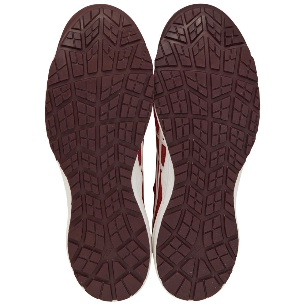 アシックス（ASICS） ウィンジョブCP213 TS ファイアリーレッド×ホワイト, ファイアリーレッド×ホワイト, 25.5cm