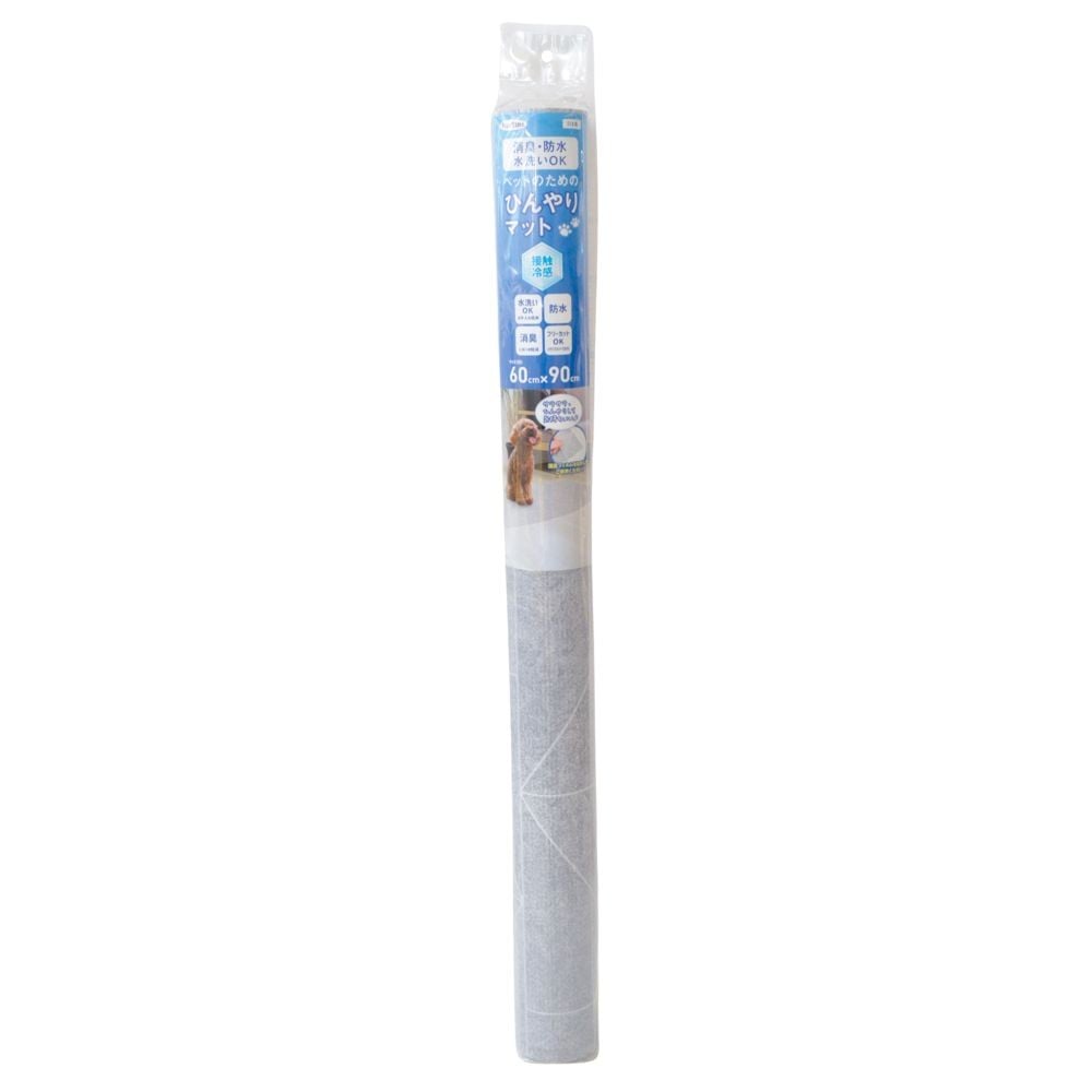 ペットのためのひんやりマット　イシメグレー　60&times;90cm, イシメ・グレー, 60&times;90cm