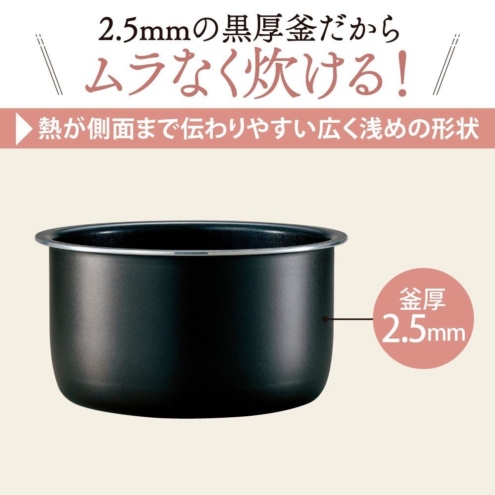 象印 マイコン炊飯ジャー NL-DB18 WA, ホワイト, 1升炊き