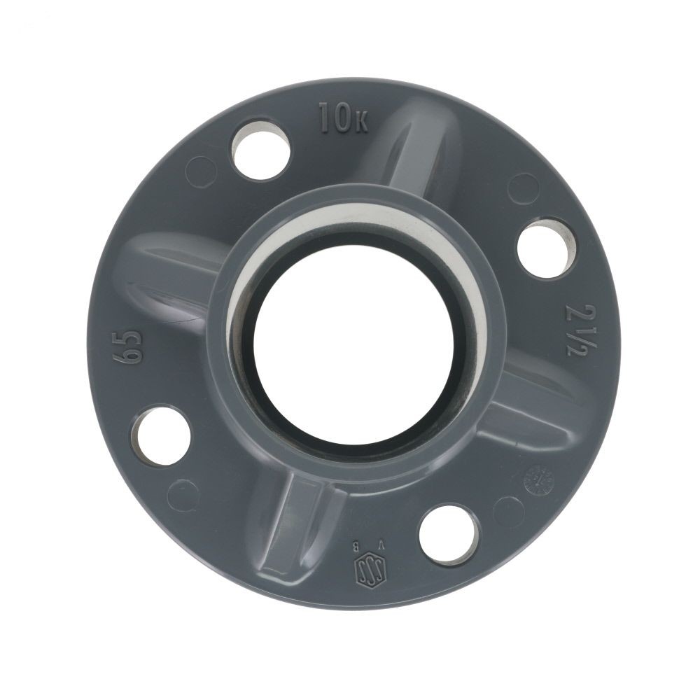 TSフランジ10K　10K-65, グレー, 65A