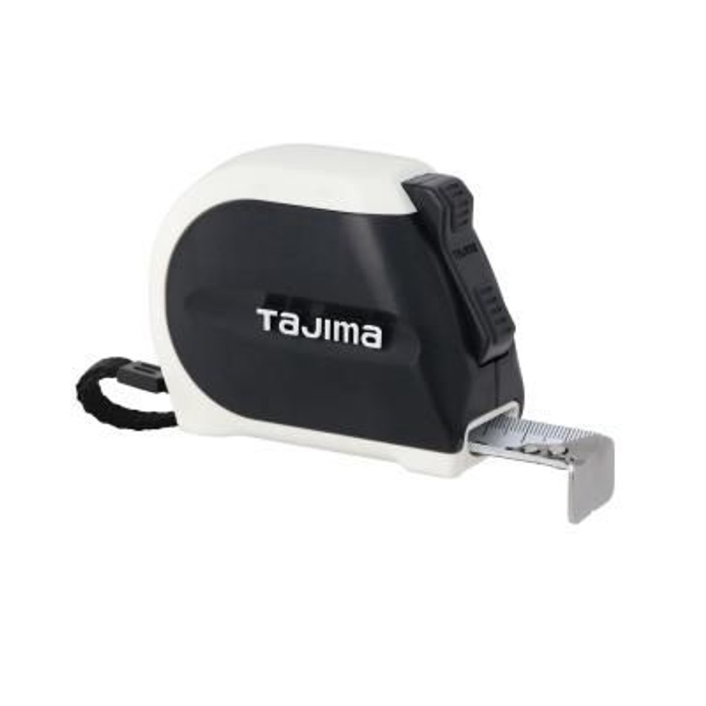 TAJIMA（タジマ）　シグマ 25mm幅5.5m　SS2555, ホワイト/ブラック, 5.5m