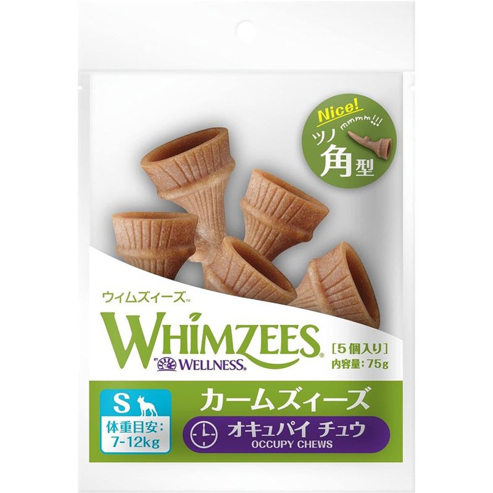 ＷＰウィムズィーズカームズィーズ 5個入, ハミガキおやつ（XS）, XSサイズ