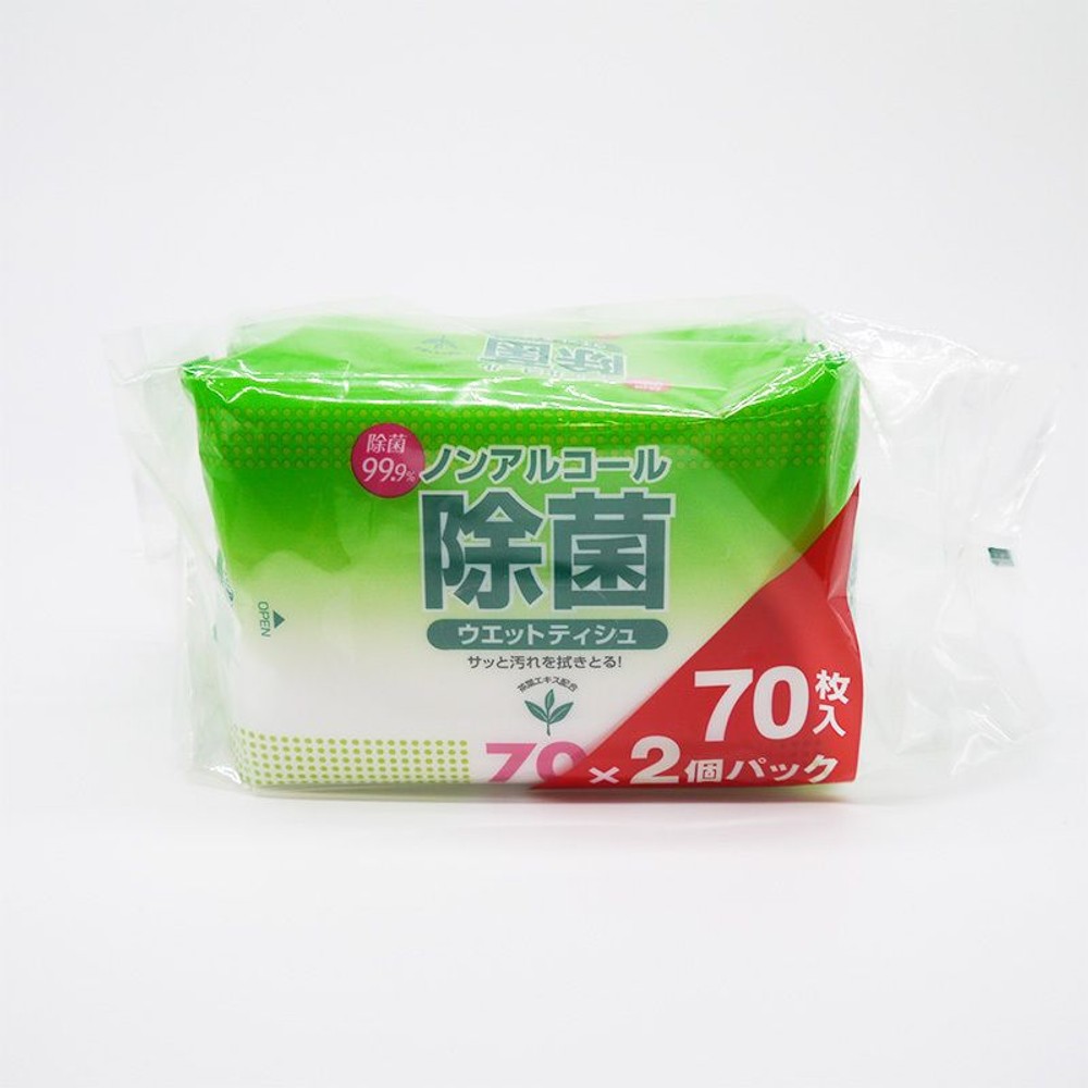 ノンアルコール除菌ウェット70枚×2個, その他カラー１, その他サイズ１