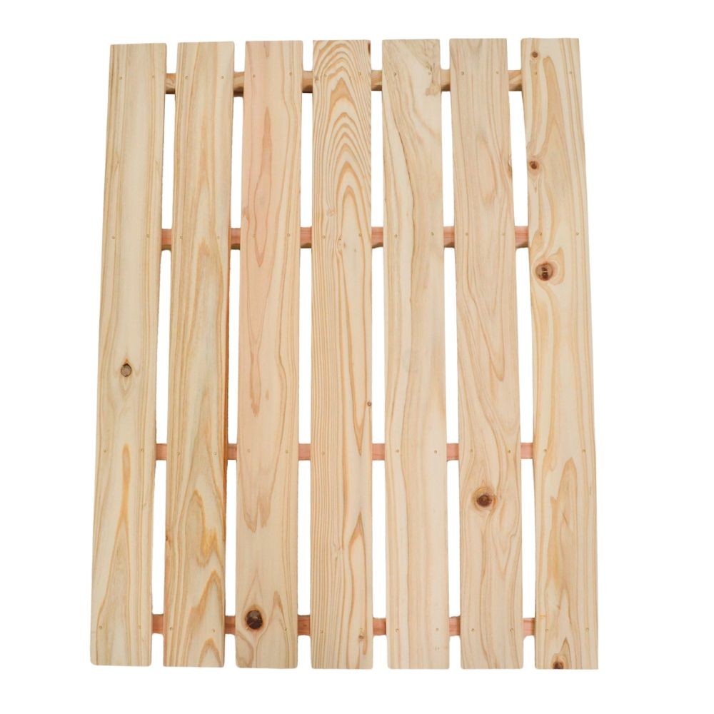 天然木 杉すのこ（特大）　約８５&times;６６ｃｍ, 杉, 特大