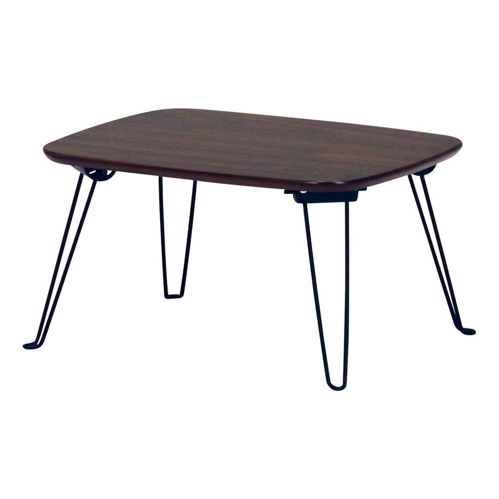 折れ脚ローテーブル トロン 4030 HH-4030DBR【メーカー直送・代引不可】, その他カラー１, その他サイズ１