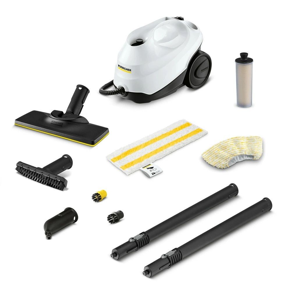 ケルヒャー スチームクリーナー SC3 EasyFixw 1.513-655.0, ホワイト, 幅360mm&times;奥行236mm&times;高さ253mm