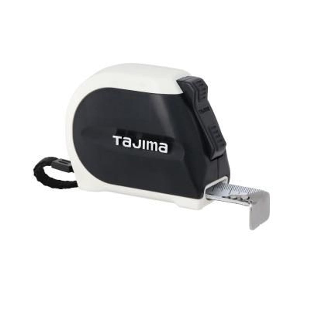 TAJIMA（タジマ）　シグマ 25mm幅5.5m 尺相当　SS2555S, ホワイト/ブラック, 5.5m
