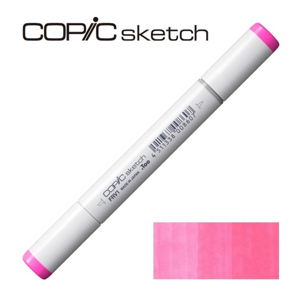 コピックスケッチ FRV Fluorescent Pink (FRV1 Fluorescent Pink),  FRV Fluorescent, スケッチ