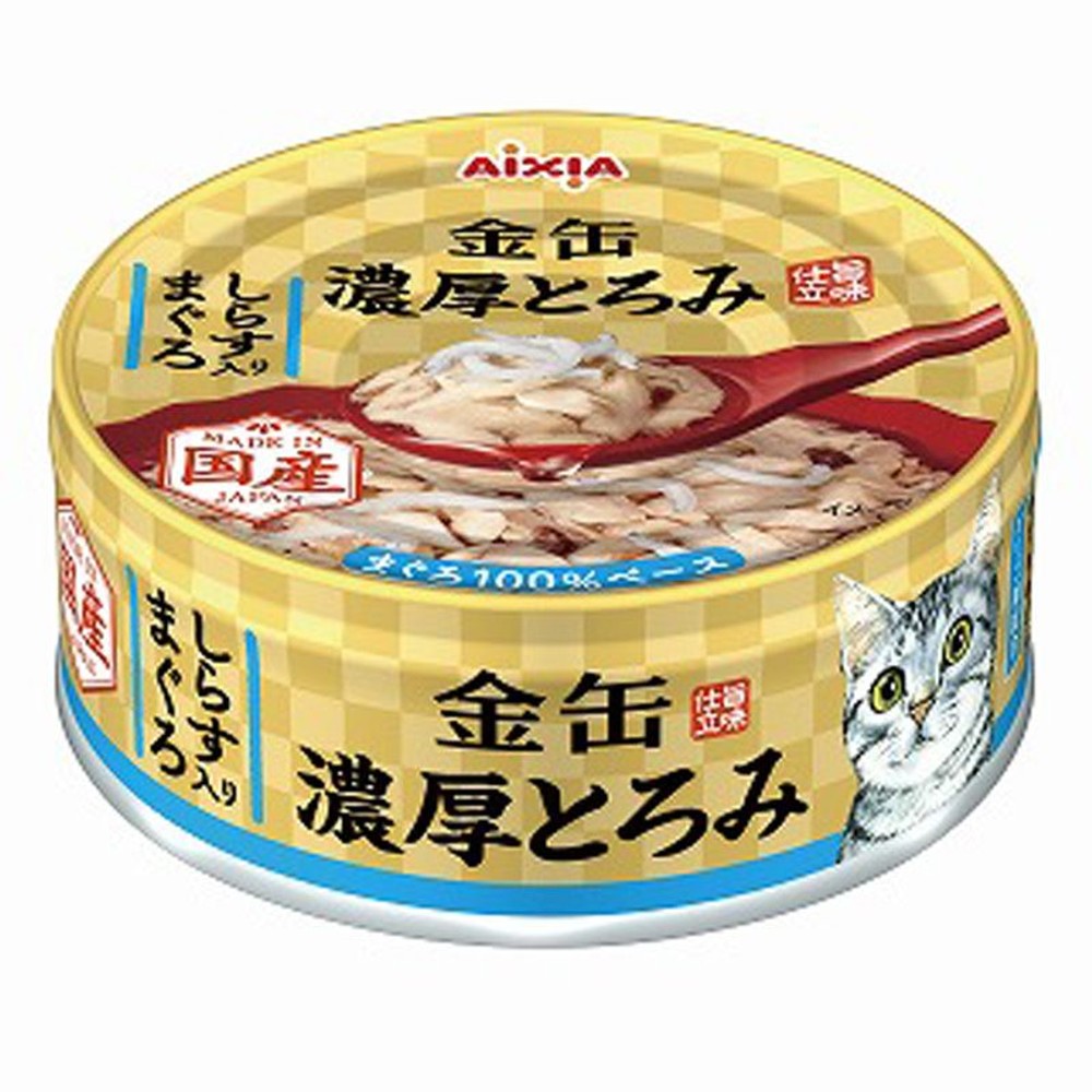 アイシア　金缶濃厚とろみ　しらす入り　70ｇ, しらす入り, 70g