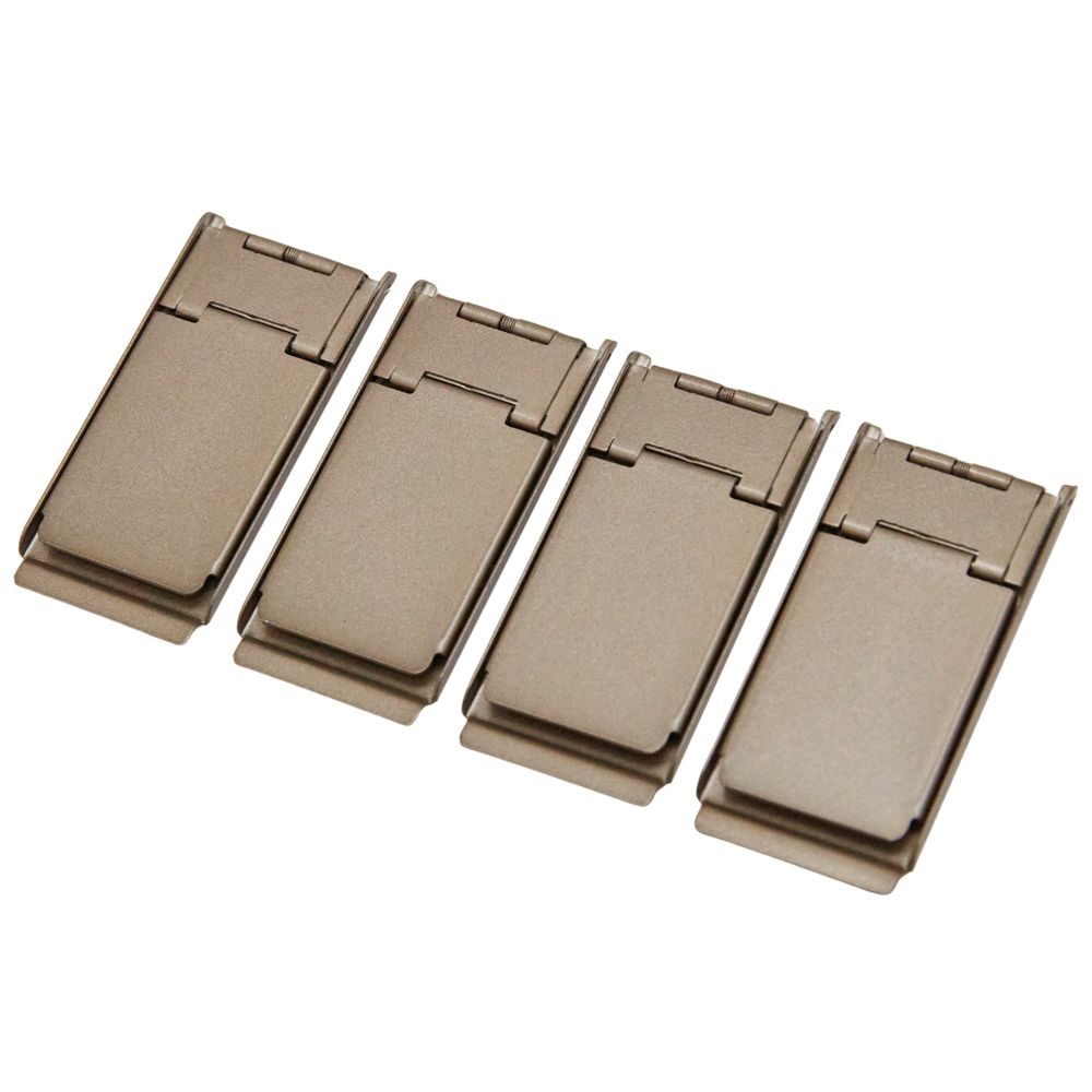 ウィザ サッシ補助錠　４個入り, シルバー, 4個入