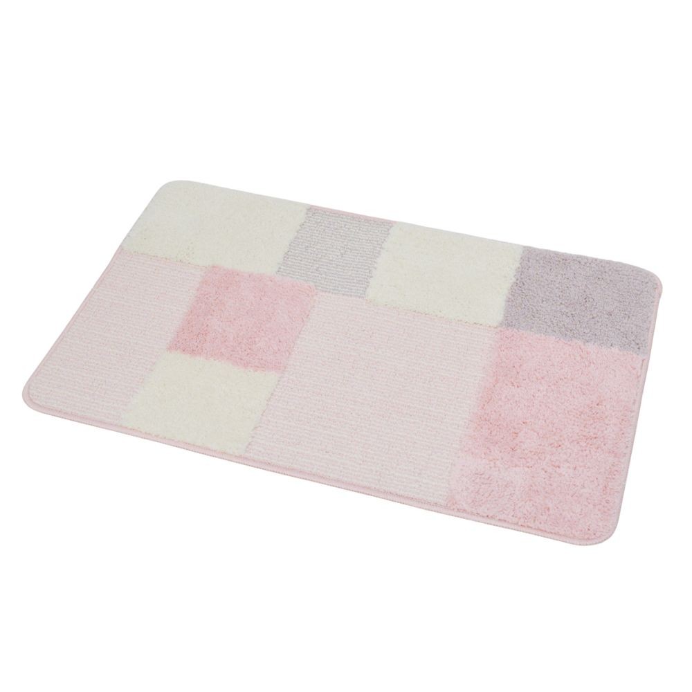 玄関マット　リトム　５０Ｘ８０ＣＭ　ピンク, ピンク, 50×80cm