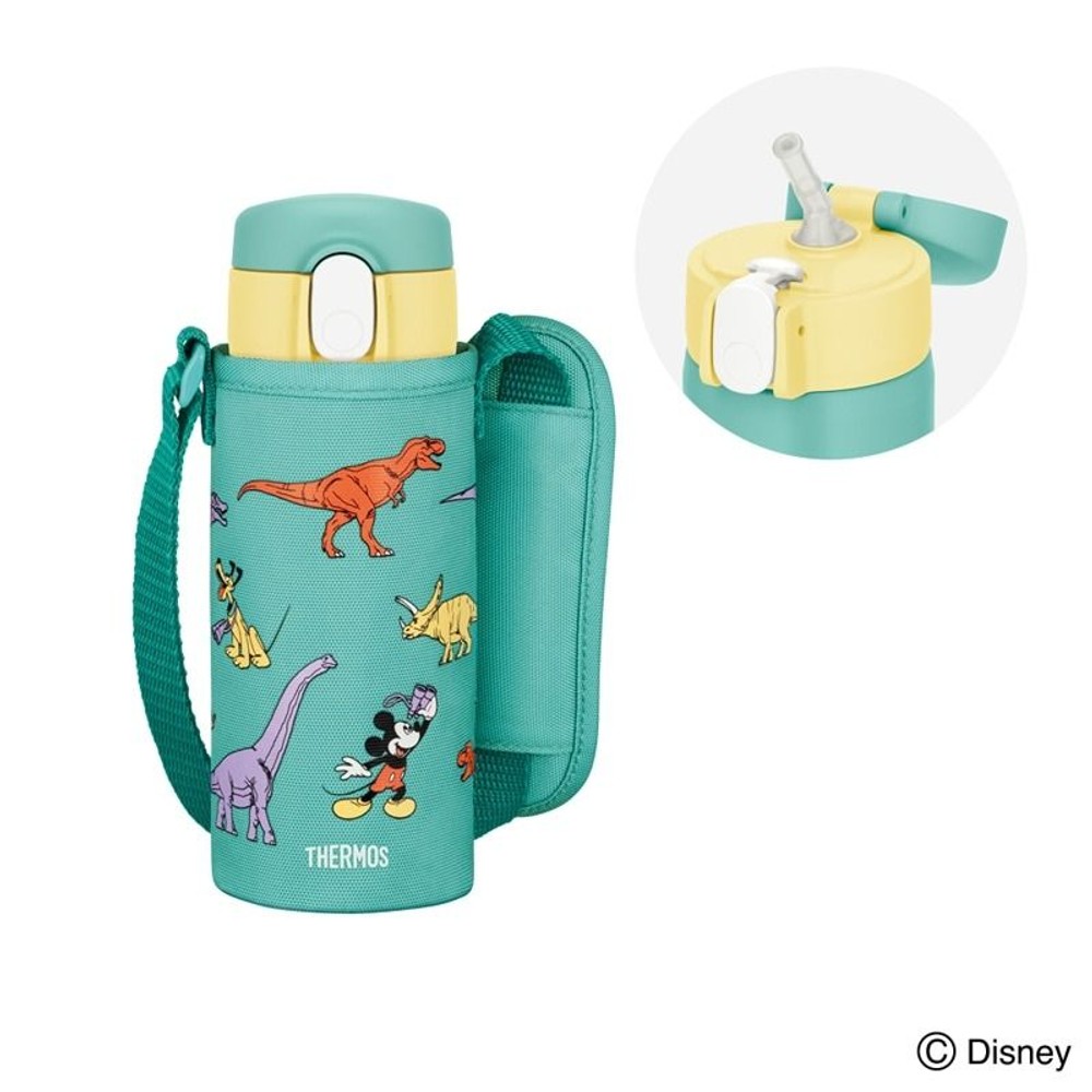 サーモス　真空断熱ストローボトル　ＦＪＶー４００ＦＤＳ　ＧーＹ, グリーンイエロー, 410ml