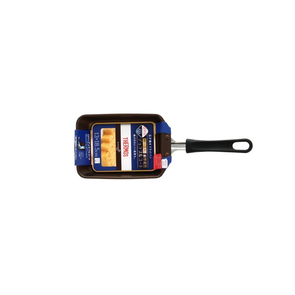 サーモス  ガス専用  卵焼きパン  13cm  ＫＦＩー013Ｅ　ＮＶＹ, その他カラー１, その他サイズ１