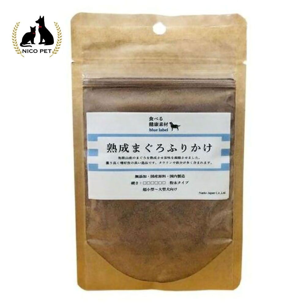 ファイブワン 食べる健康素材 那智勝浦産 熟成まぐろふりかけ 愛犬用 50g, まぐろ, 50g