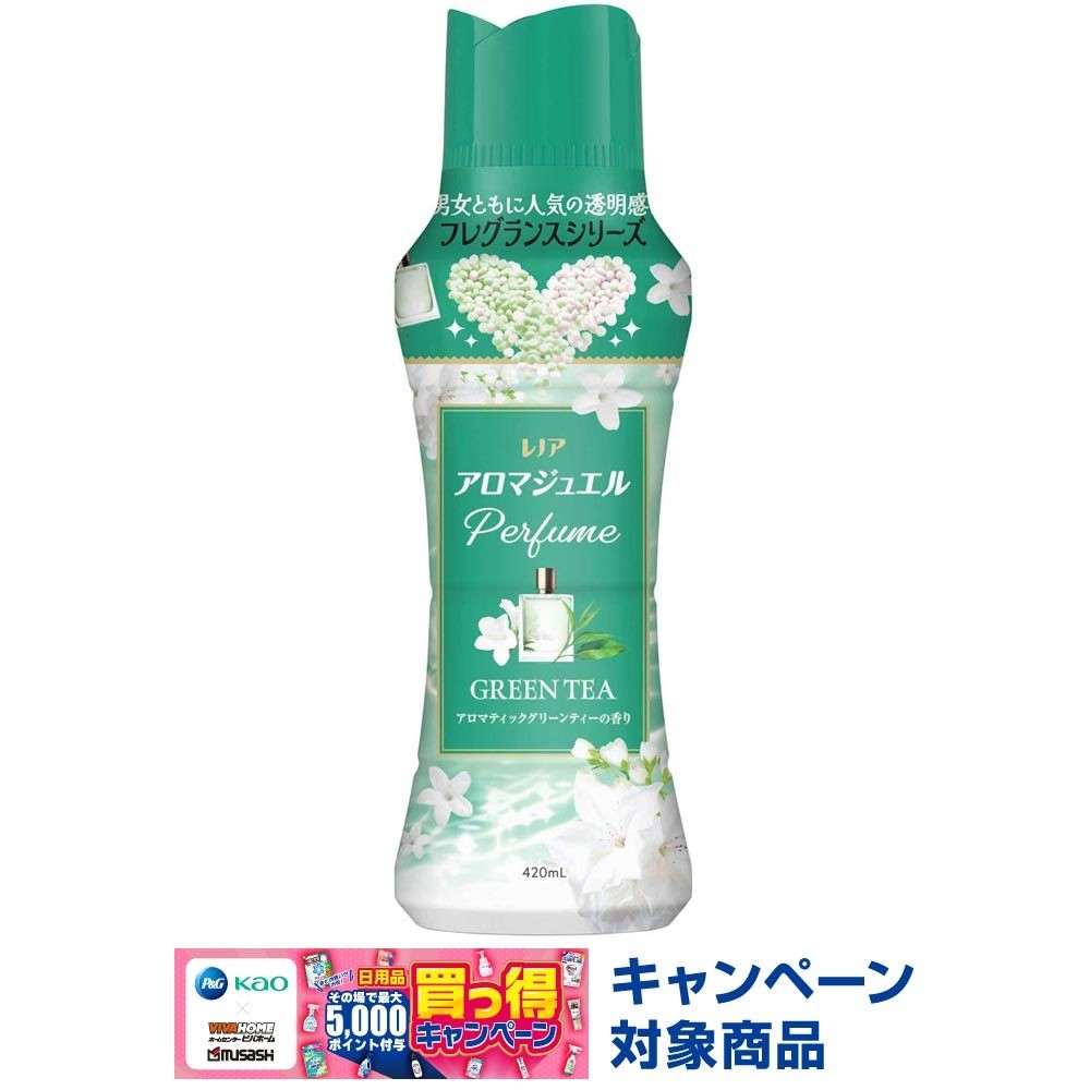レノア アロマジュエル　グリーンティー　本体　420ml, グリーンティー, 420ml