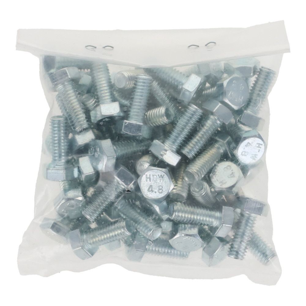 ユニクロ　六角ボルト　Ｍ６&times;１５　５０入, ボルト, M6&times;15