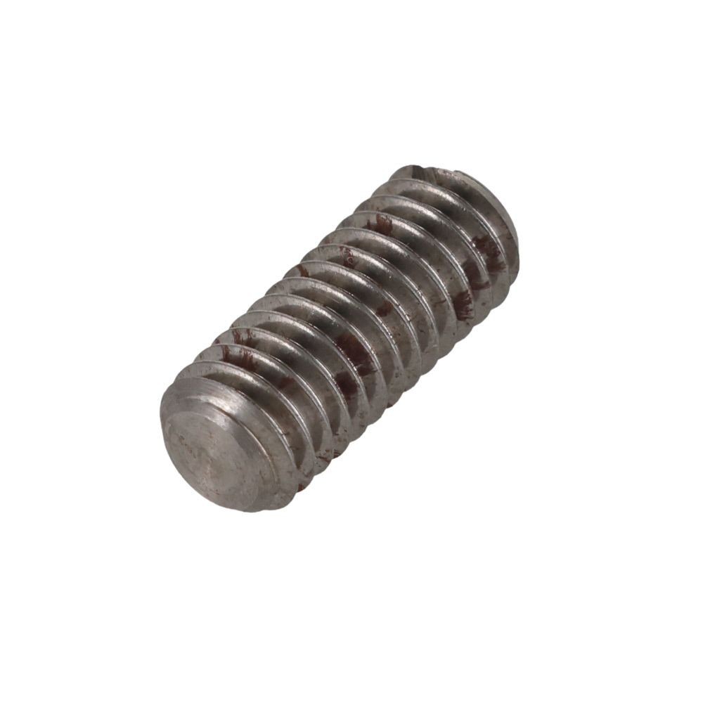 ＯＨＳＡＴＯ　鉄キジ　スリワリ付　トメネジ　平サキ　Ｍ６&times;１５, シルバー, M6&times;15mm